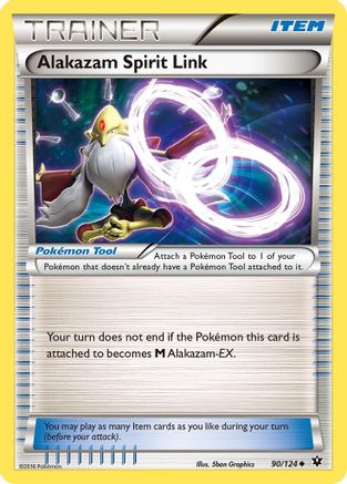 Image of Alakazam Spirit Link (90/124) [XY: Fates Collide]