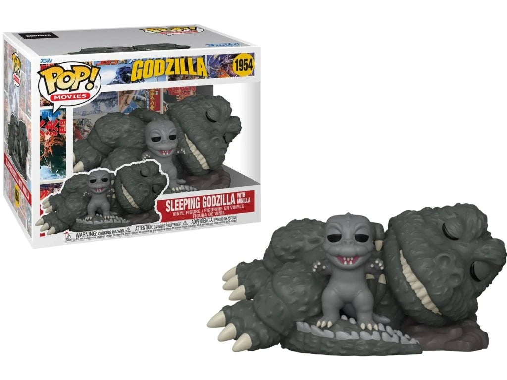 Image of Funko Pop! Movies: Sleeping Godzilla with Minlla - Godzilla #1954