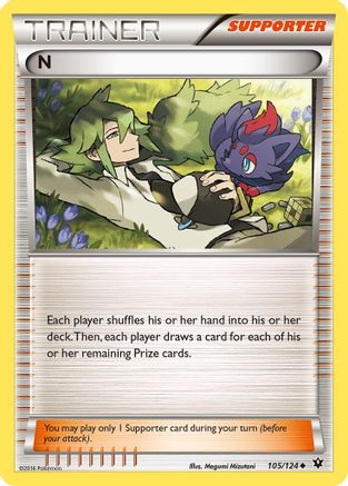 Image of N (105/124) [XY: Fates Collide]