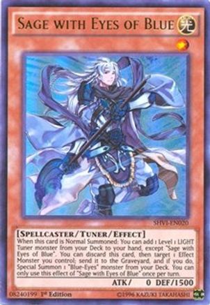 Image of Sage with Eyes of Blue [SHVI-EN020] Ultra Rare