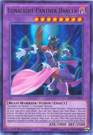 Image of Lunalight Panther Dancer [SHVI-EN047] Ultra Rare