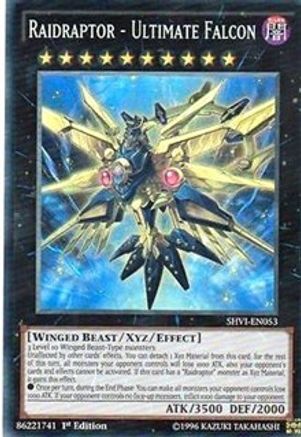 Image of Raidraptor - Ultimate Falcon [SHVI-EN053] Super Rare