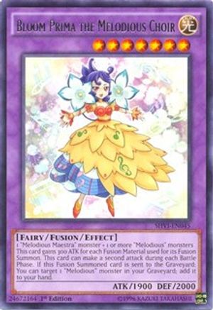 Bloom Prima the Melodious Choir [SHVI-EN045] Rare