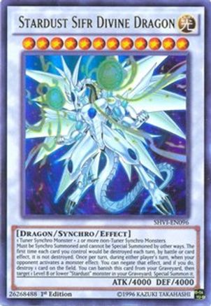 Image of Stardust Sifr Divine Dragon [SHVI-EN096] Ultra Rare