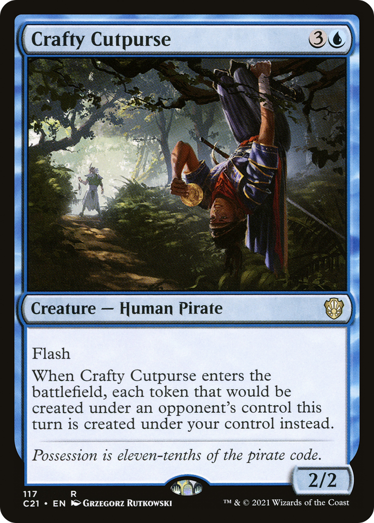 Image of Crafty Cutpurse [Commander 2021]