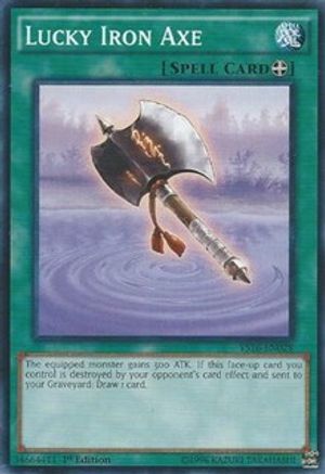 Image of Lucky Iron Axe [YS16-EN028] Common