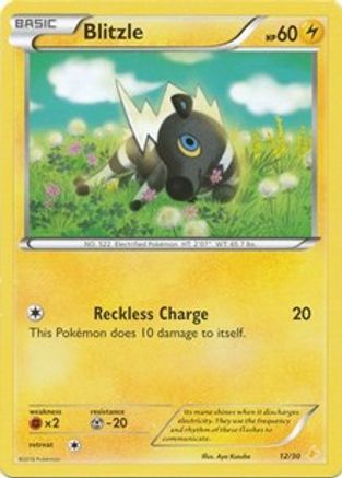 Image of Blitzle (26/30) [XY: Trainer Kit 3 - Pikachu Libre]