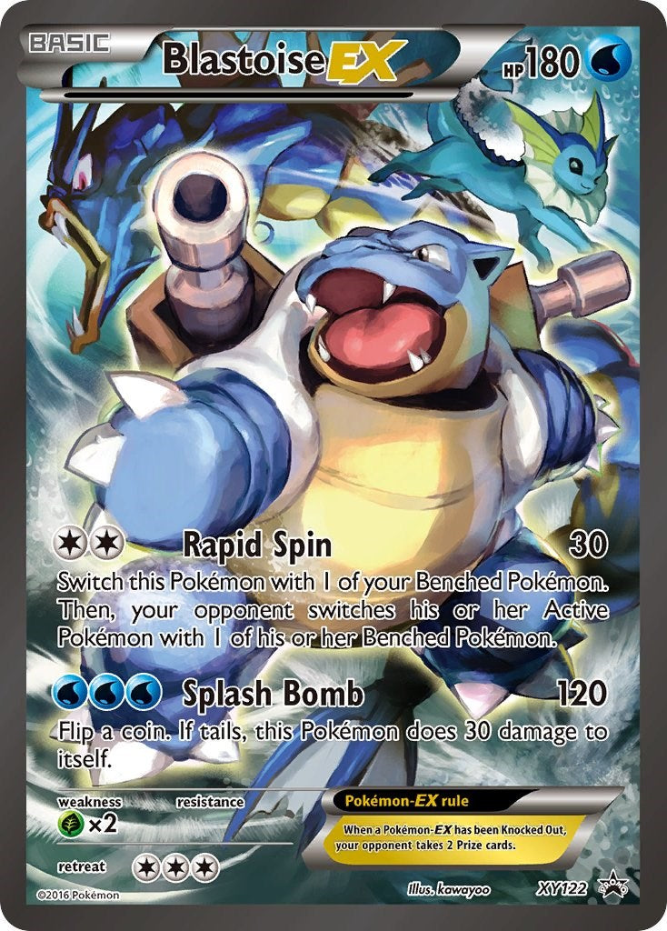 Image of Blastoise EX (XY122) (Jumbo Card) [XY: Black Star Promos]