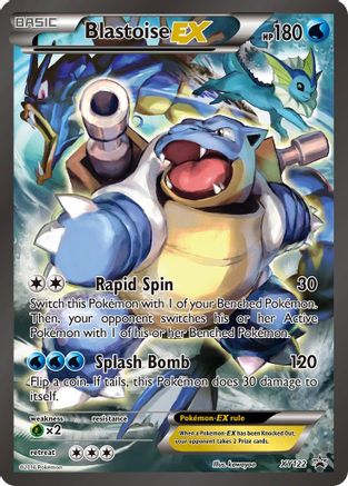Image of Blastoise EX (XY122) [XY: Black Star Promos]