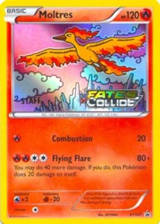 Image of Moltres (XY127) (Staff) [XY: Black Star Promos]
