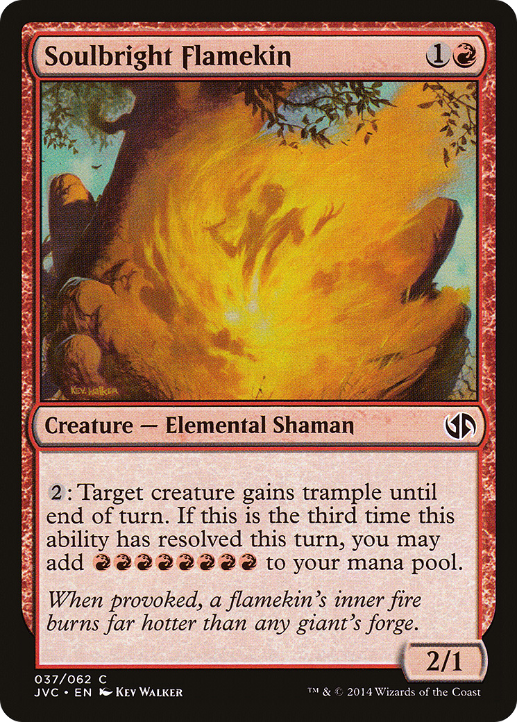 Image of Soulbright Flamekin [Duel Decks Anthology]