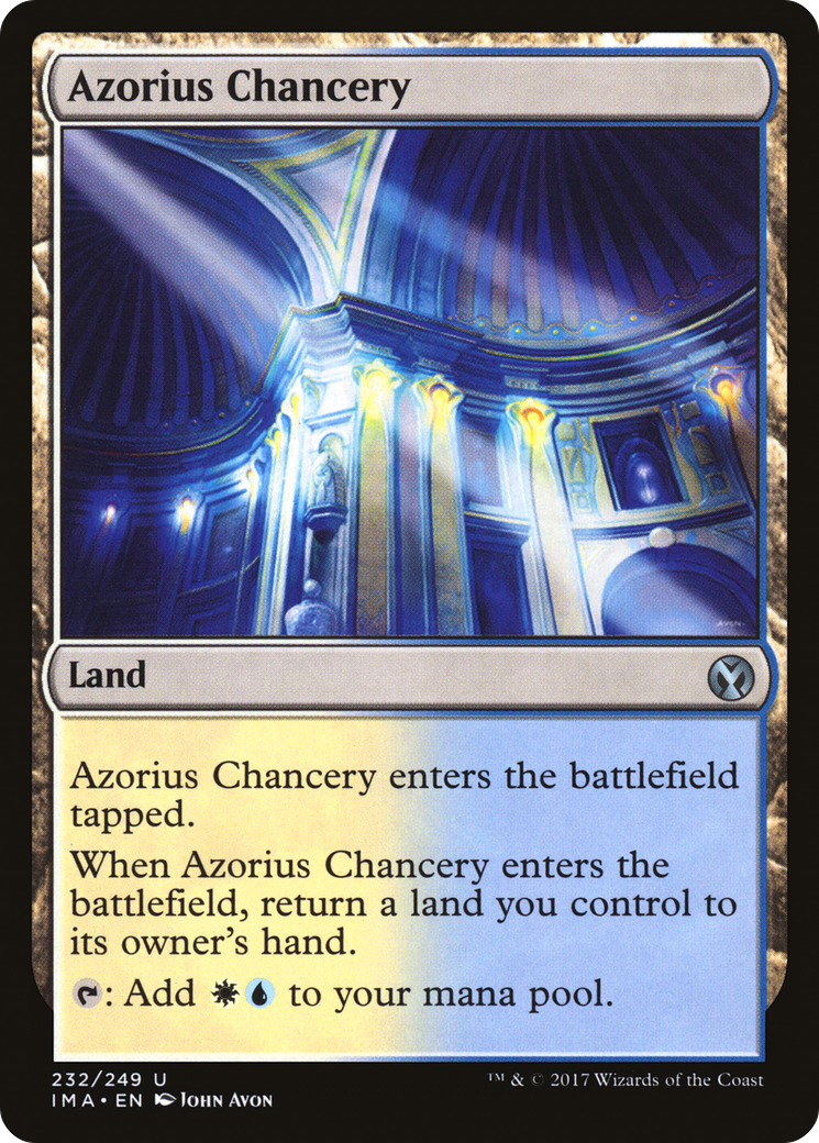 Image of Azorius Chancery [Iconic Masters]