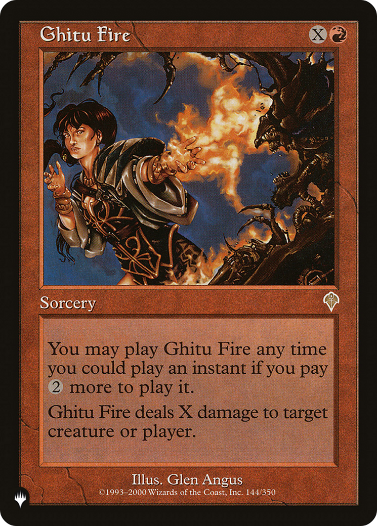 Image of Ghitu Fire [The List]