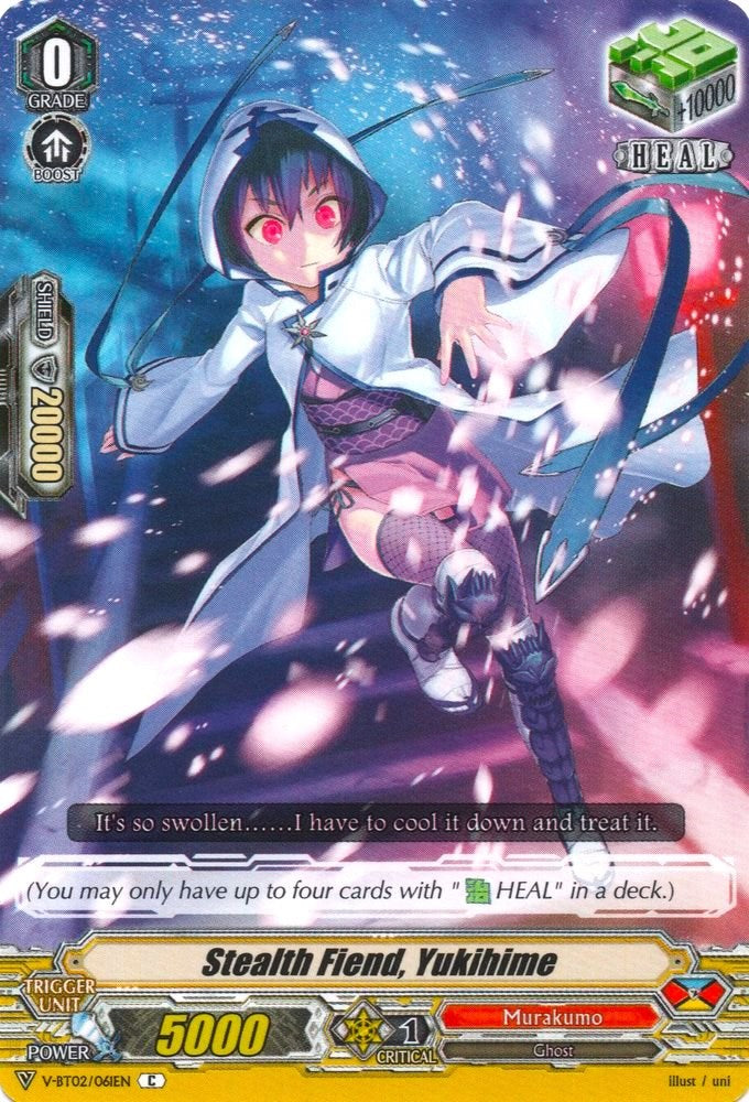 Image of Stealth Fiend, Yukihime (V-BT02/061EN) [Strongest! Team AL4]