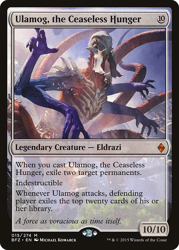 Image of Ulamog, the Ceaseless Hunger [Battle for Zendikar]