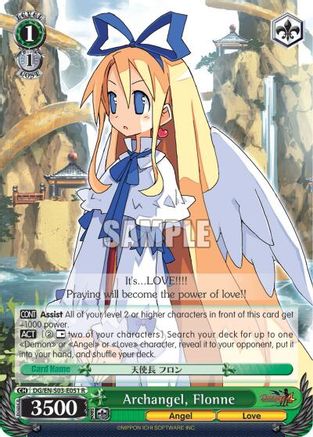 Image of Archangel, Flonne (DG/EN-S03-E051 R) [Disgaea]