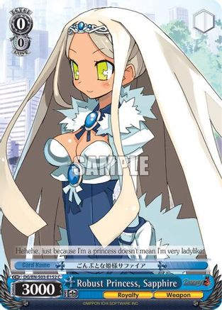 Image of Robust Princess, Sapphire (DG/EN-S03-E152 C) [Disgaea]