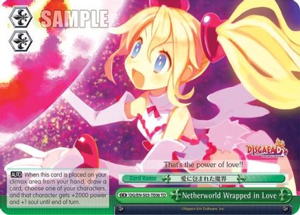 Image of Netherworld Wrapped in Love (DG/EN-S03-TE06 TD) [Disgaea]