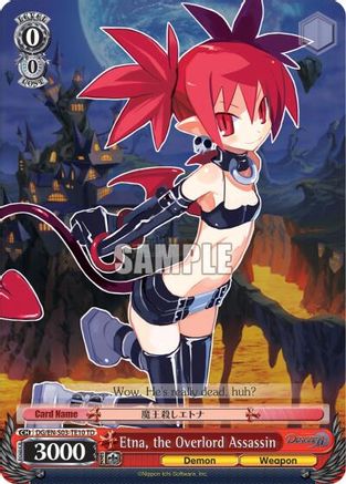 Image of Etna, the Overlord Assassin (DG/EN-S03-TE10 TD) [Disgaea]
