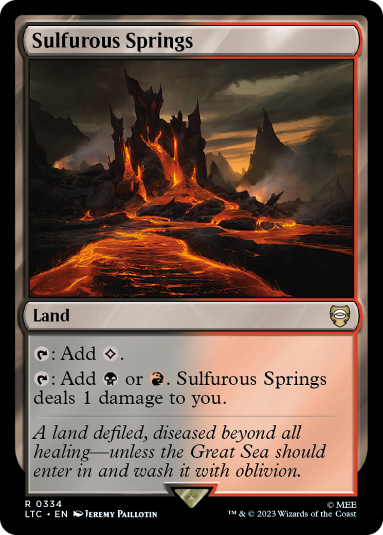 Image of Sulfurous Springs [The Lord of the Rings: Tales of Middle-Earth Commander]