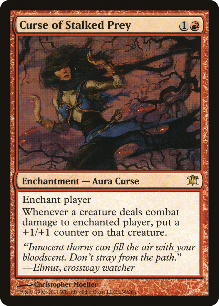 Image of Curse of Stalked Prey [Innistrad]