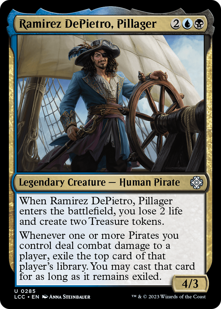 Image of Ramirez DePietro, Pillager [The Lost Caverns of Ixalan Commander]