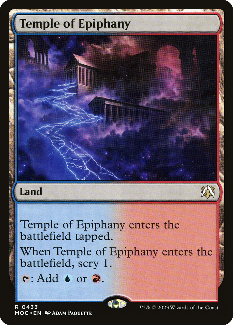 Image of Temple of Epiphany [March of the Machine Commander]