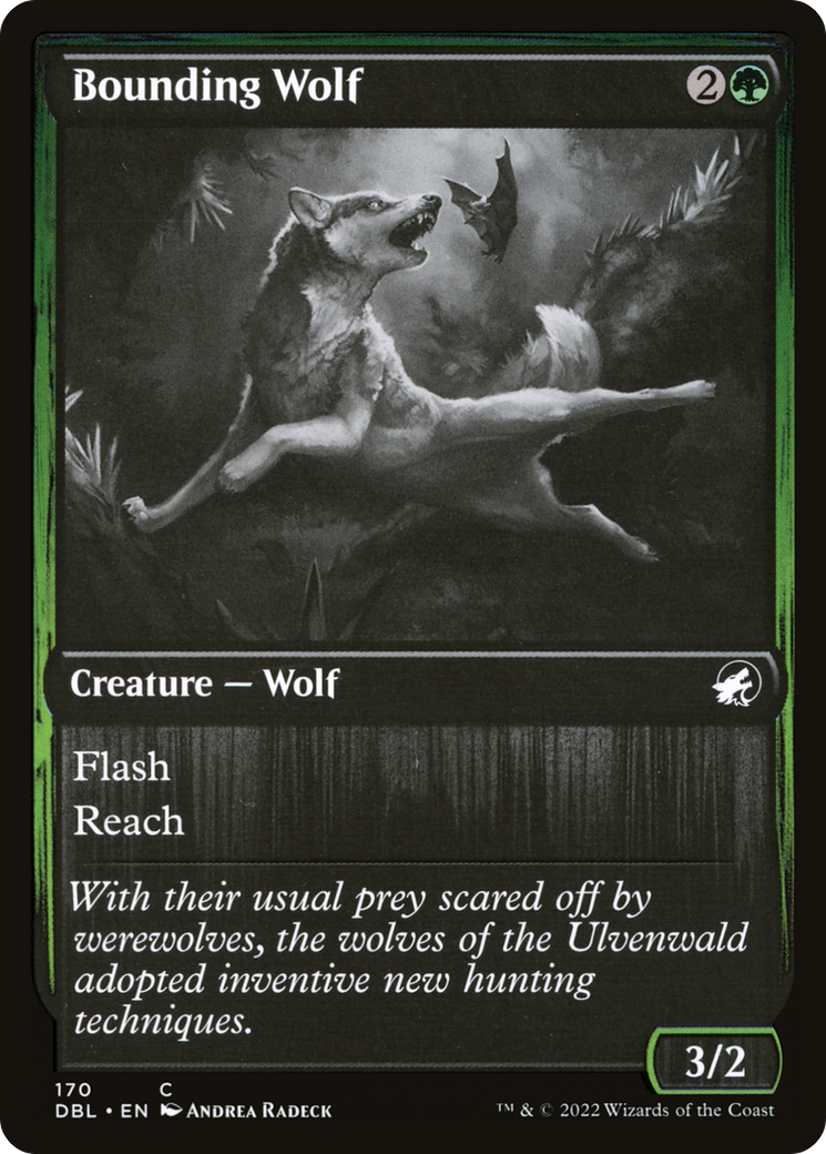 Image of Bounding Wolf [Innistrad: Double Feature]