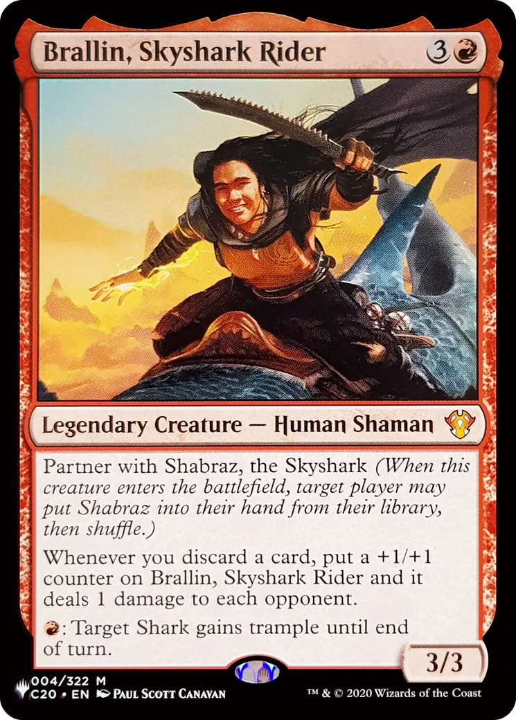 Image of Brallin, Skyshark Rider [The List]