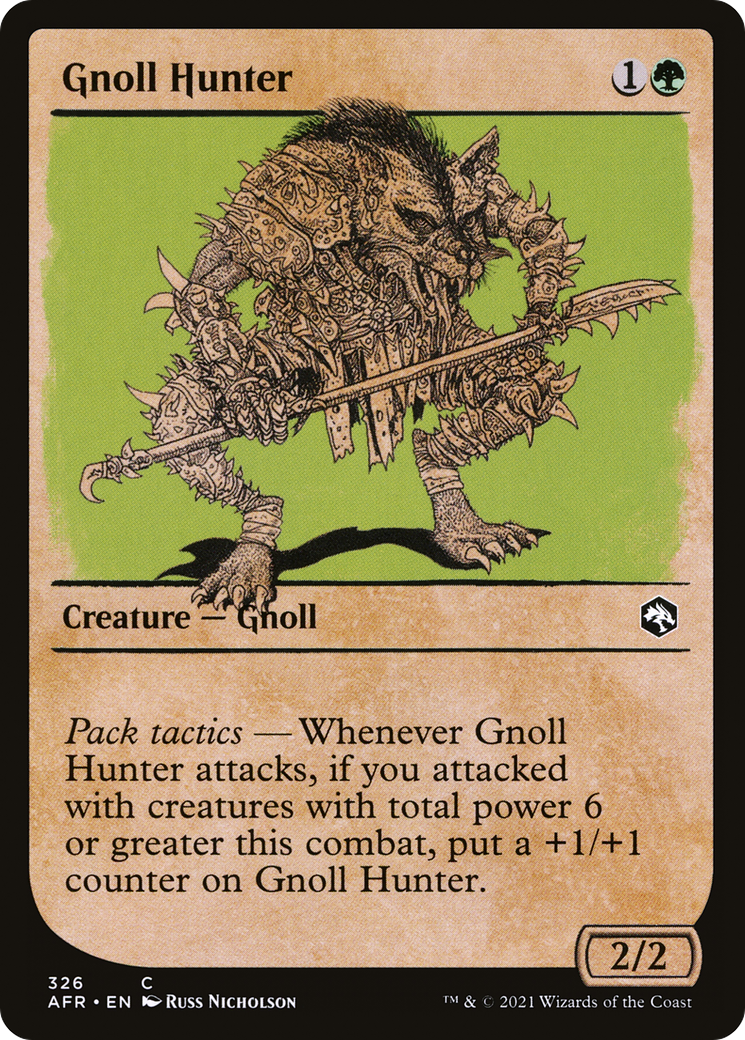 Image of Gnoll Hunter (Showcase) [Dungeons & Dragons: Adventures in the Forgotten Realms]