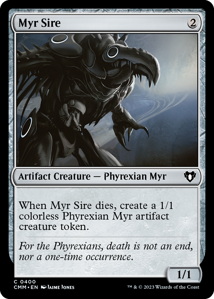 Image of Myr Sire [Commander Masters]