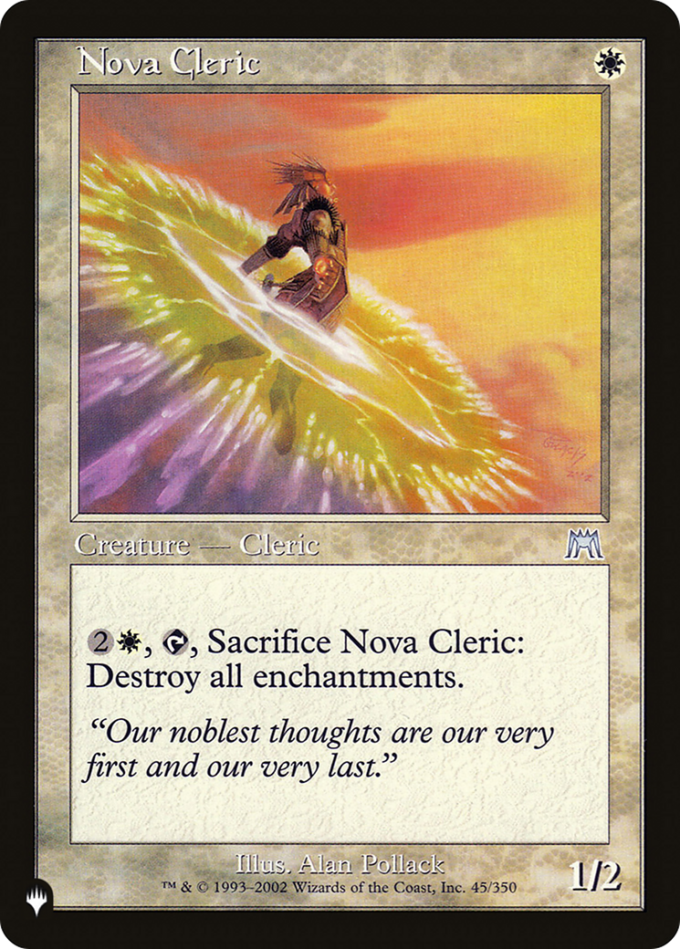 Image of Nova Cleric [The List]