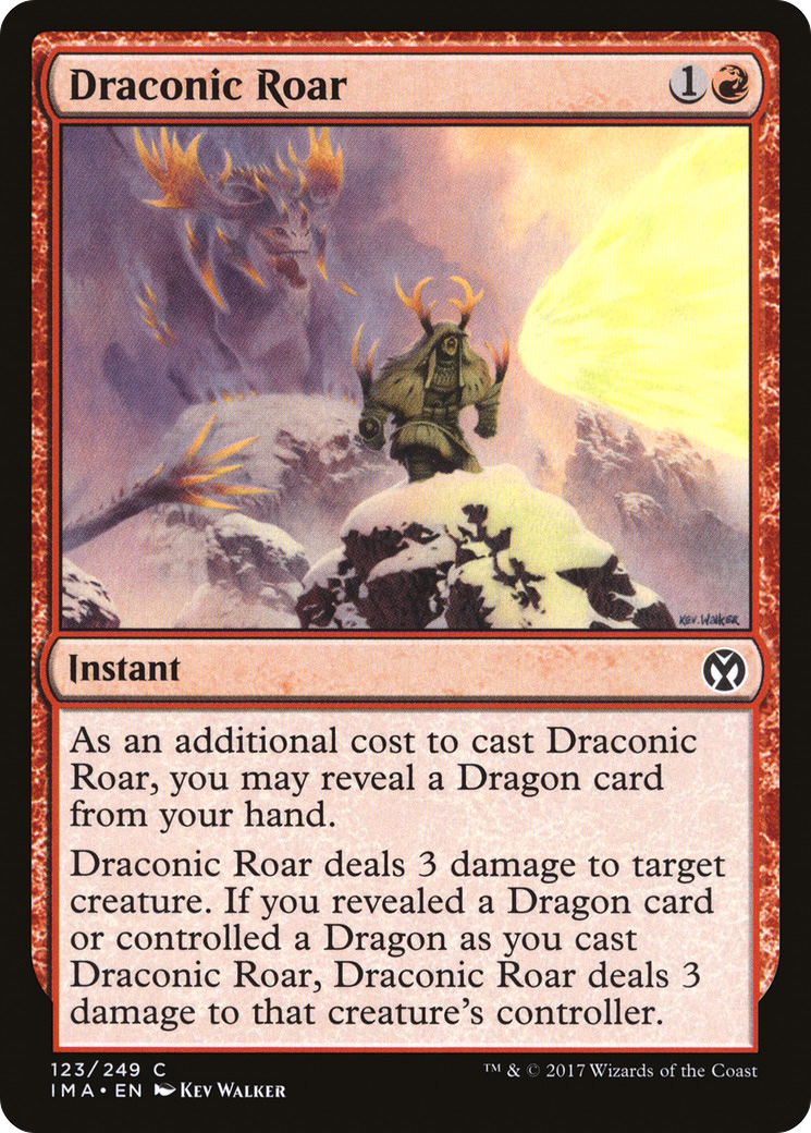 Image of Draconic Roar [Iconic Masters]