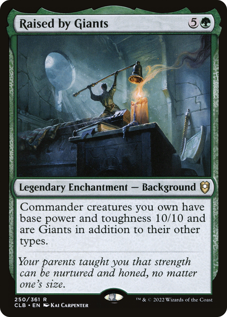 Image of Raised by Giants [Commander Legends: Battle for Baldur's Gate]