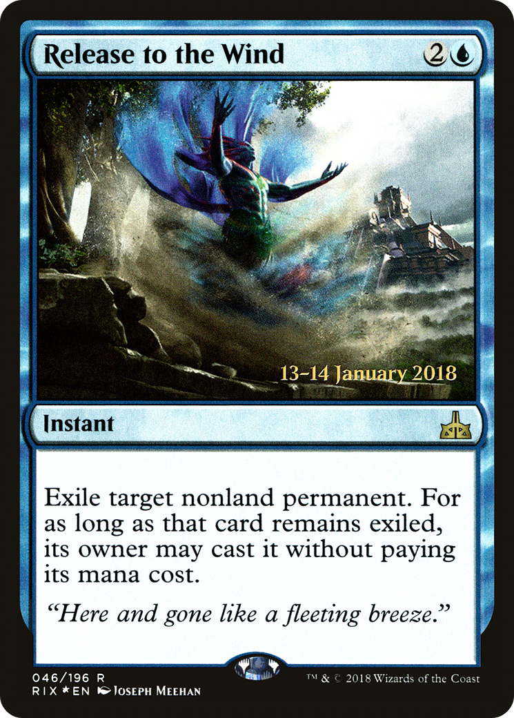 Image of Release to the Wind [Rivals of Ixalan Prerelease Promos]