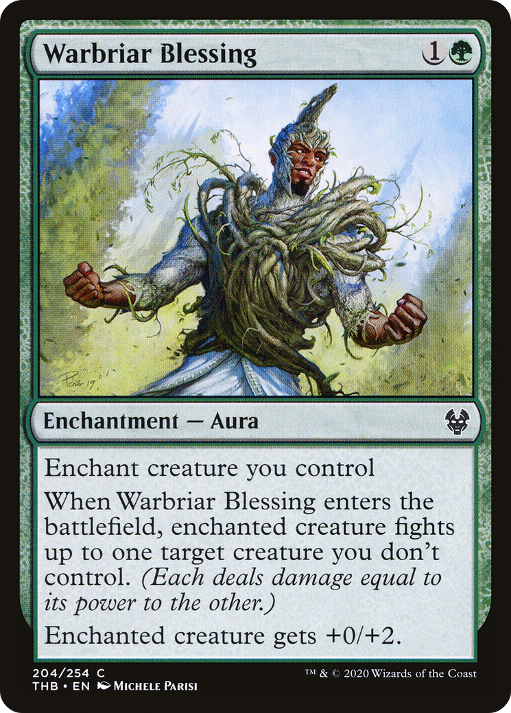 Image of Warbriar Blessing [Theros Beyond Death]