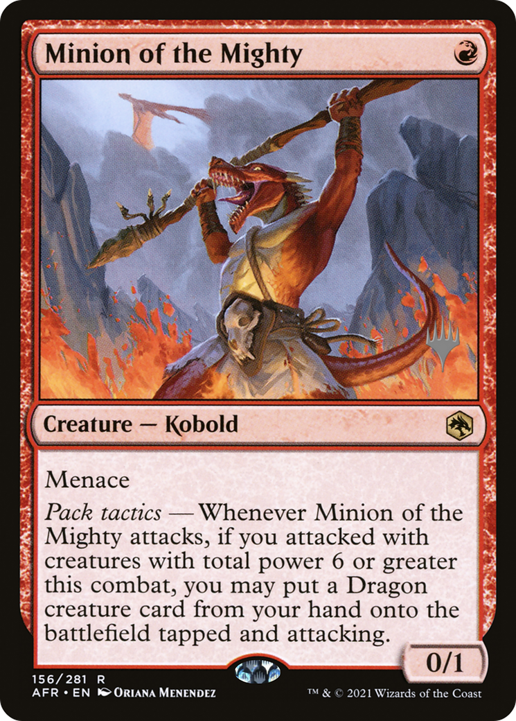 Image of Minion of the Mighty (Promo Pack) [Dungeons & Dragons: Adventures in the Forgotten Realms Promos]