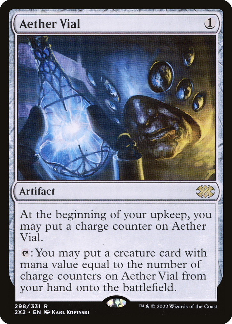 Image of Aether Vial [Double Masters 2022]