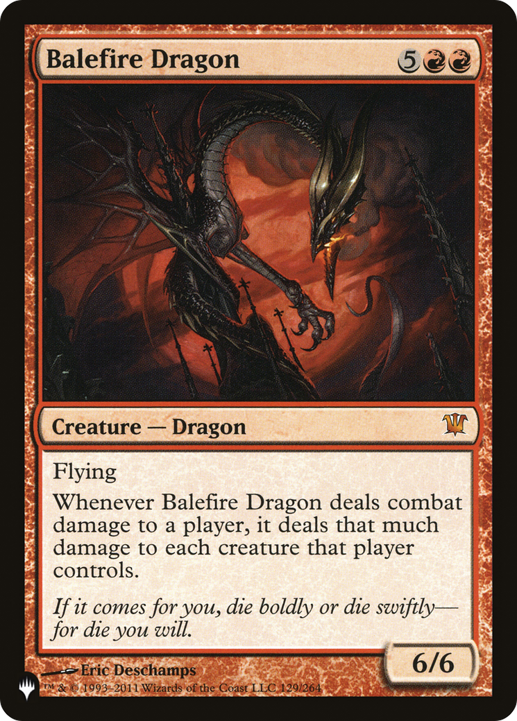Image of Balefire Dragon [The List]