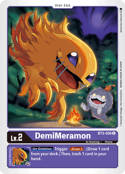 Image of DemiMeramon [BT3-006] [Release Special Booster Ver.1.5]