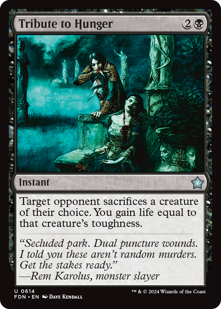 Image of Tribute to Hunger [Foundations]