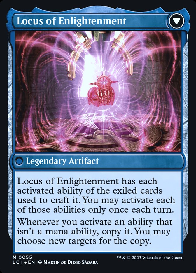 Image of The Enigma Jewel // Locus of Enlightenment [The Lost Caverns of Ixalan Prerelease Cards]