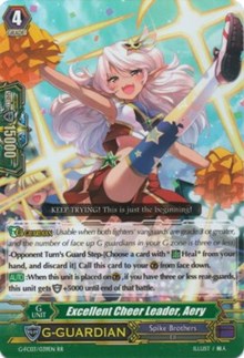 Image of Excellent Cheer Leader, Aery (G-FC03/039EN) [Fighter's Collection 2016]