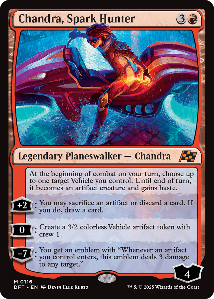 Image of Chandra, Spark Hunter [Aetherdrift]