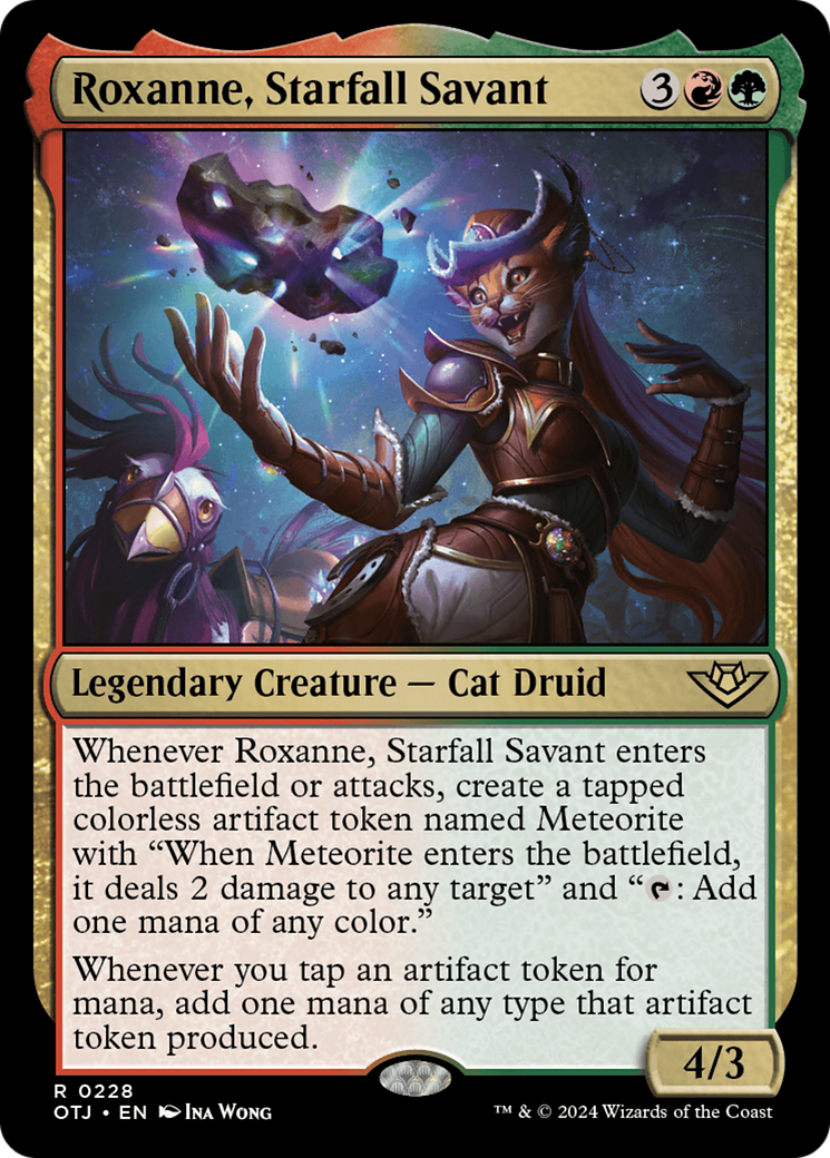 Image of Roxanne, Starfall Savant [Outlaws of Thunder Junction]
