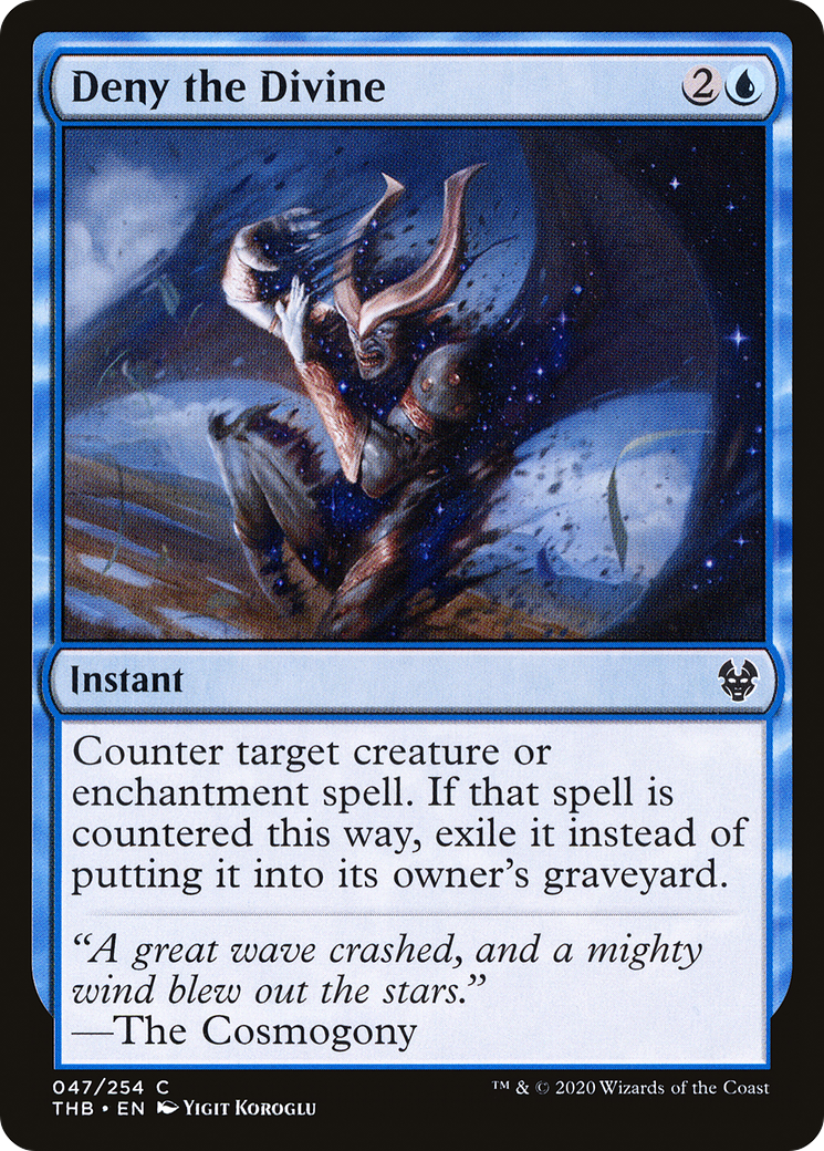 Image of Deny the Divine [Theros Beyond Death]