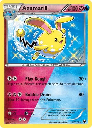 Image of Azumarill (77/114) [XY: Steam Siege]
