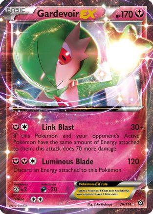 Image of Gardevoir EX (78/114) [XY: Steam Siege]