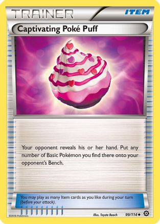 Image of Captivating Poke Puff (99/114) [XY: Steam Siege]