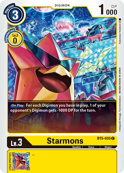 Image of Starmons [BT5-035] [Battle of Omni]